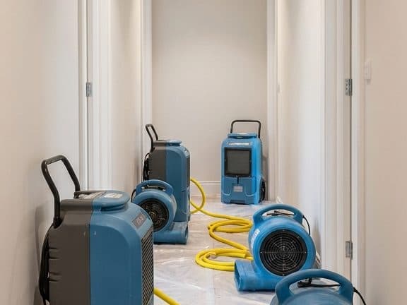 Professional drying equipment staged in a clean interior